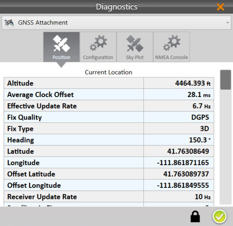 View Live GNSS Information