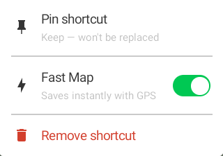 Turn off Fast Map 
