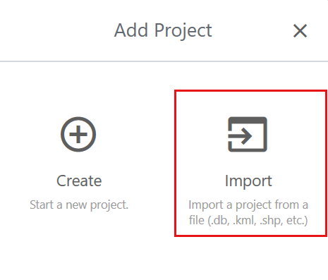 Tap Import