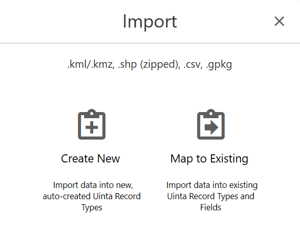 Tap Create New