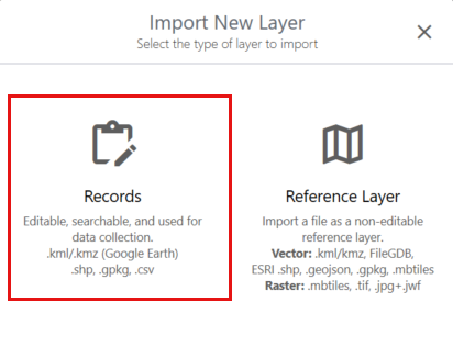 Tap Create New