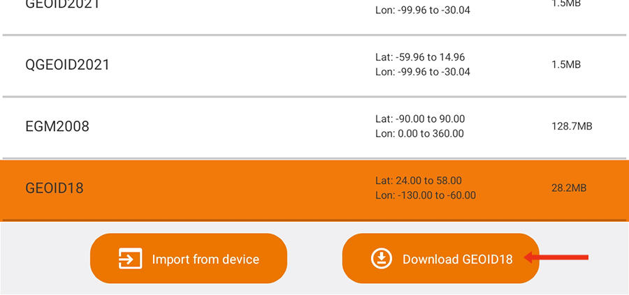 Tap Download